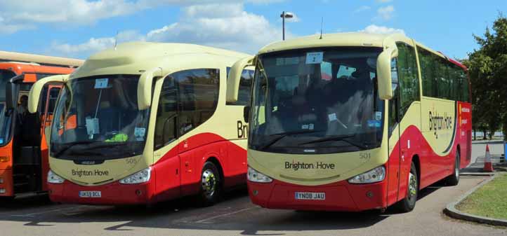 Brighton & Hove Scania Irizar 505 & 501